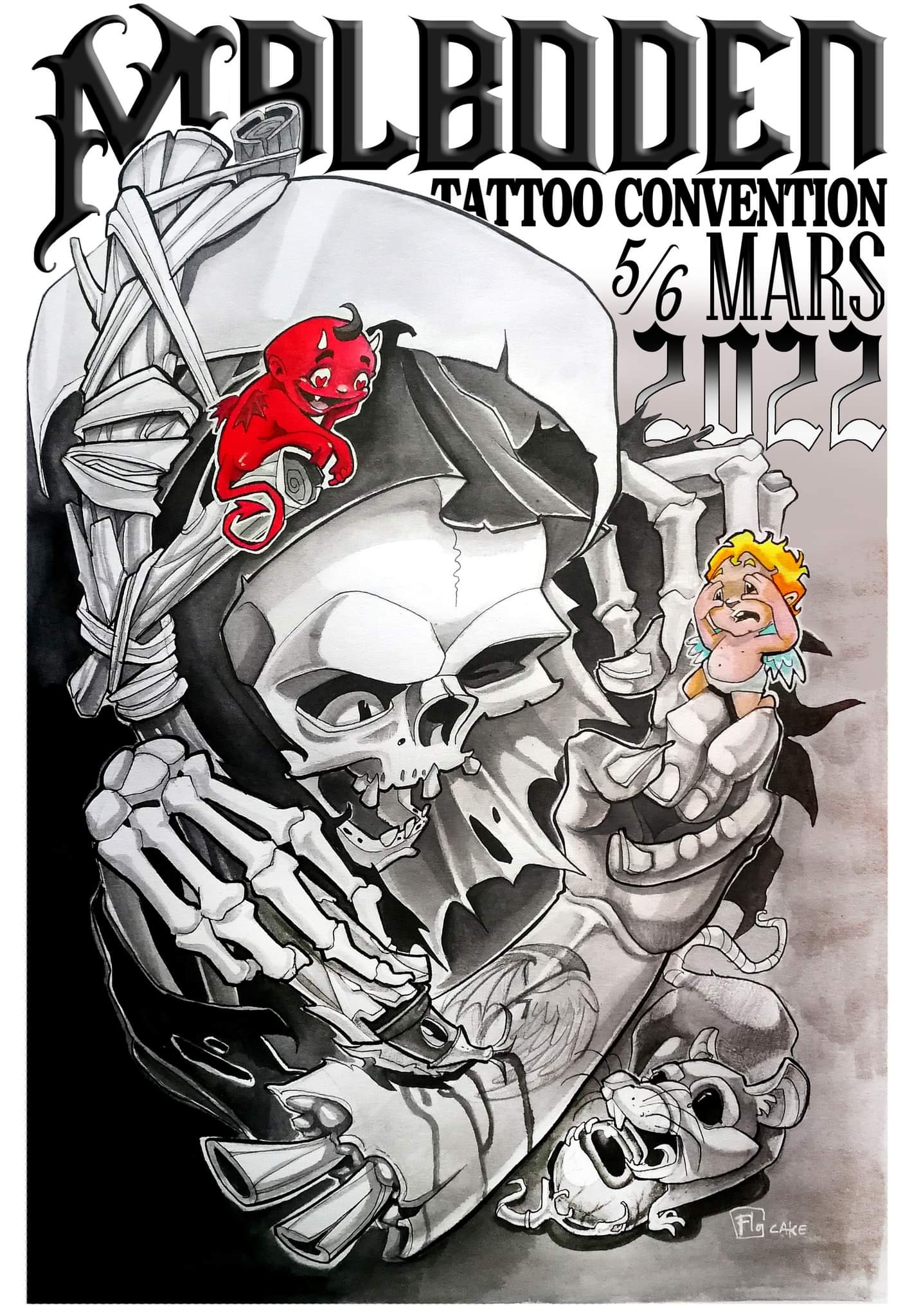 Affiche Malboden Tattoo Convention
